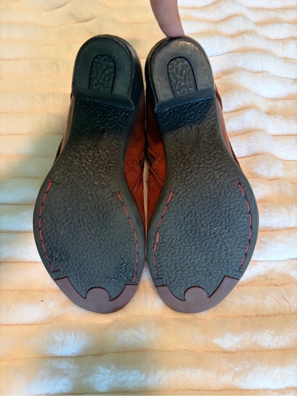 FLY London Women’s Rust Suede Ankle Booties - Picture 5 of 6